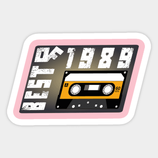 best of 1989 30 years old Sticker